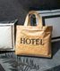 ��New��PVCBag(HOTEL)BEIGE