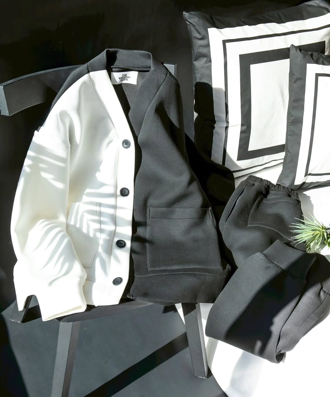 �ں����١�AsymmetryCardigan Setup