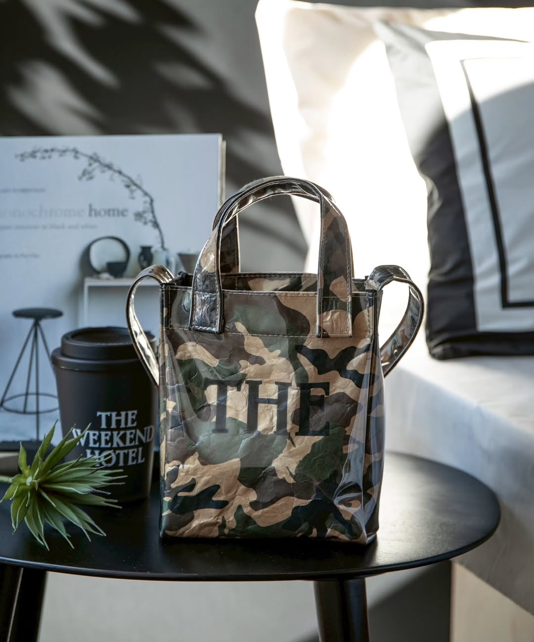 ��New��PVCBag(THE)CAMOUFLAGE(XSsize)