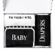 лGIFTBOX(BABY,DIAPERS,BathTowel(Msize White))3å