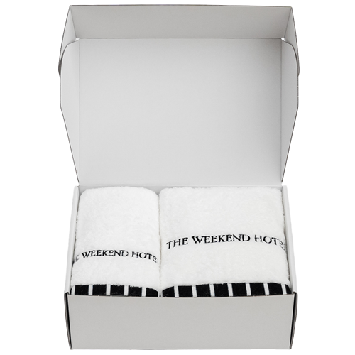 BathTowel GIFTBOX(Msize White,Lsize White)2å