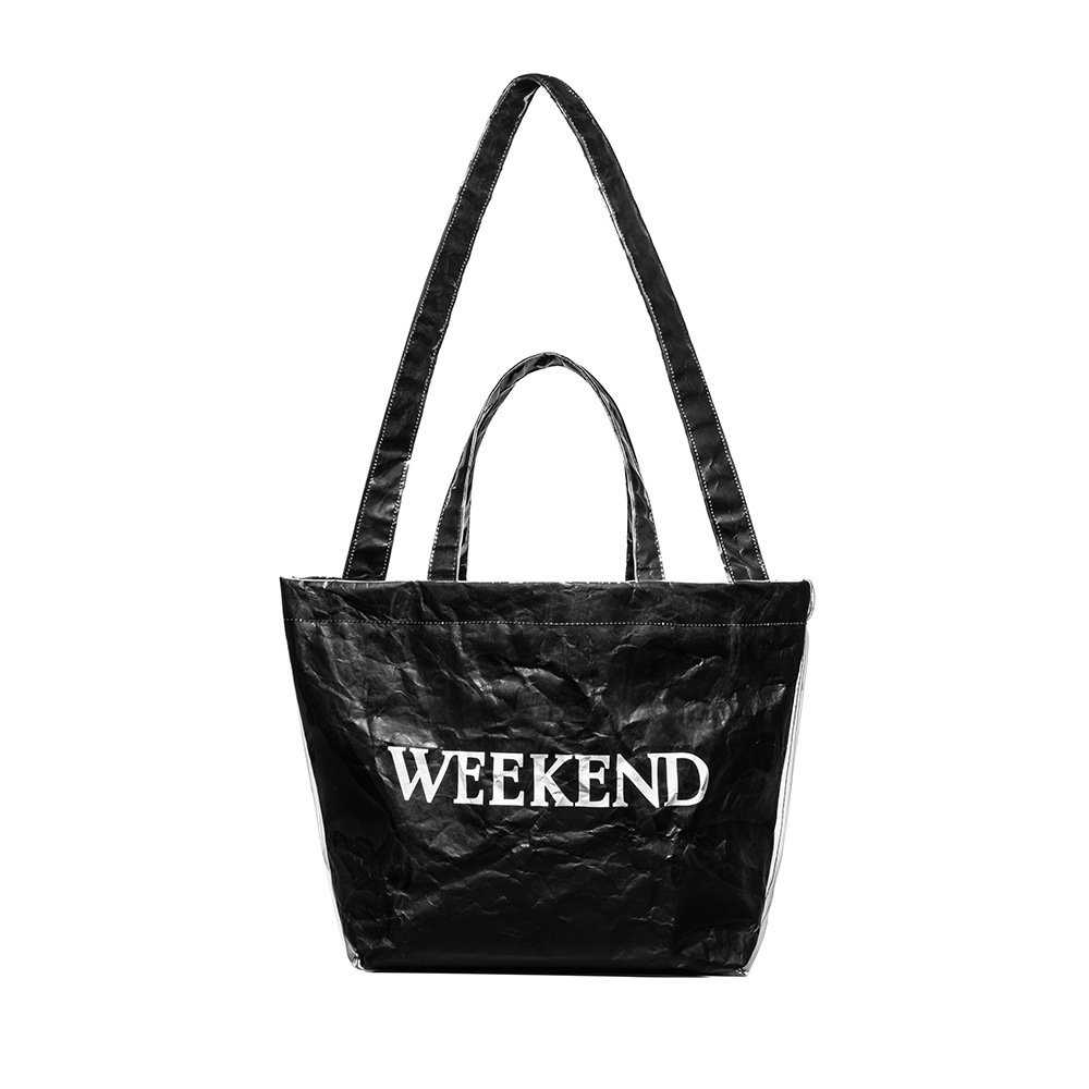 ں١PVCBag(WEEKEND)BLACK