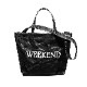 ں١PVCBag(WEEKEND)BLACK