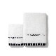 Towel&Slippers GIFTBOX(HandTowel(XSsize),BathTowel(Msize WhiteLsize White),OpenToeSlippers)4å