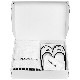 Towel&Slippers GIFTBOX(HandTowel(XSsize),BathTowel(Msize WhiteLsize White),OpenToeSlippers4å)