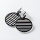 RoundStripeEarrings