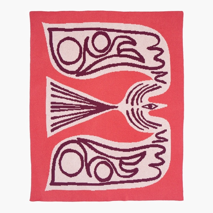 MINI BLANKET Squiggle Bird