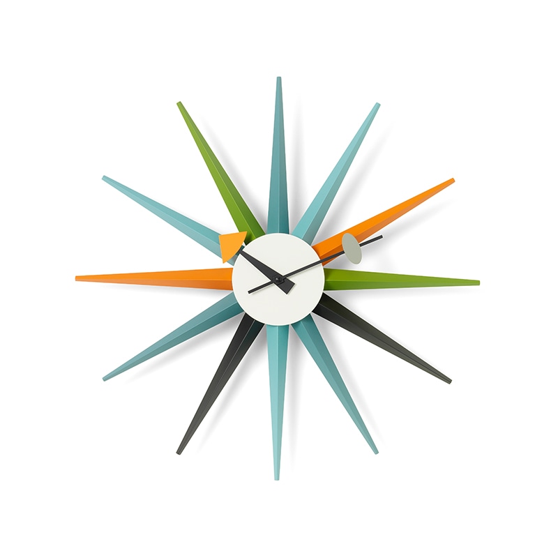 Sunburst Clock