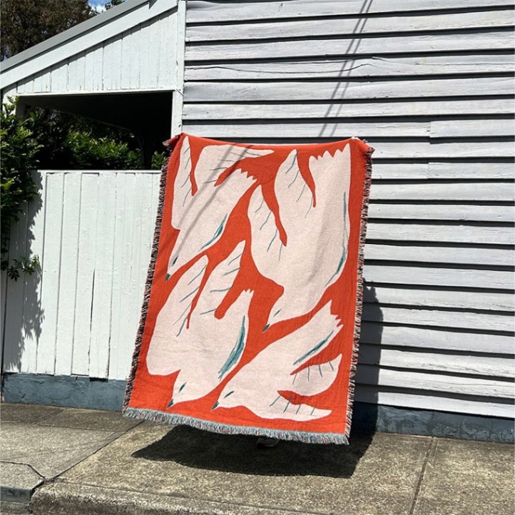 布団・毛布 slowdown studio Leonard Throw Slowdown Studio