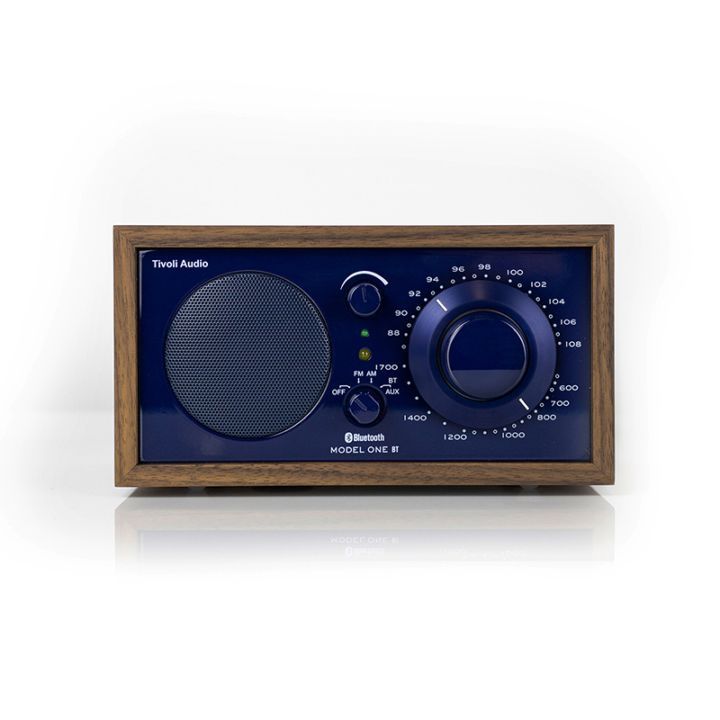 Tivoli Audio］MODEL ONE BT ウォールナット/ネイビーブルーの