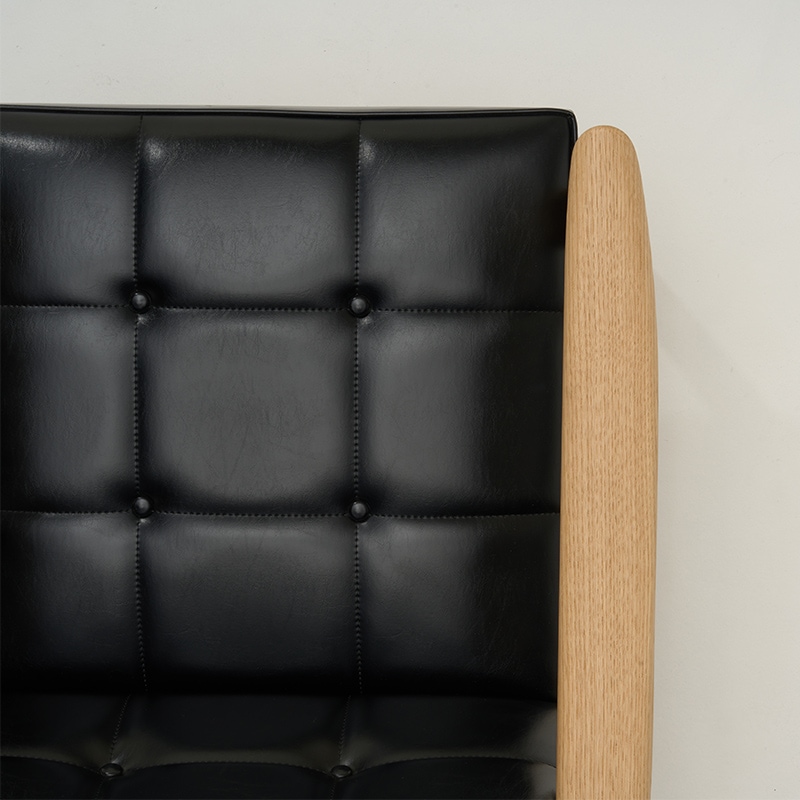 Ｋチェア2シーター 栗(クリ)