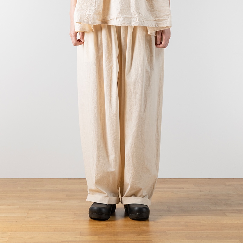 roll-up tuck pants