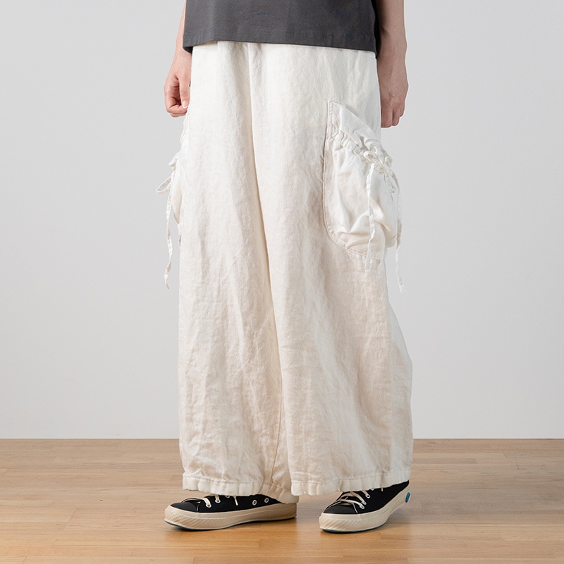 drawstring pocket pants