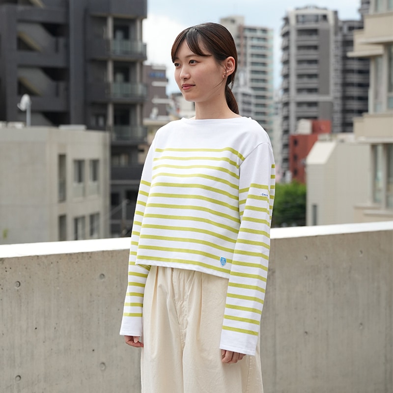 BOAT NECK CROPPED P.O