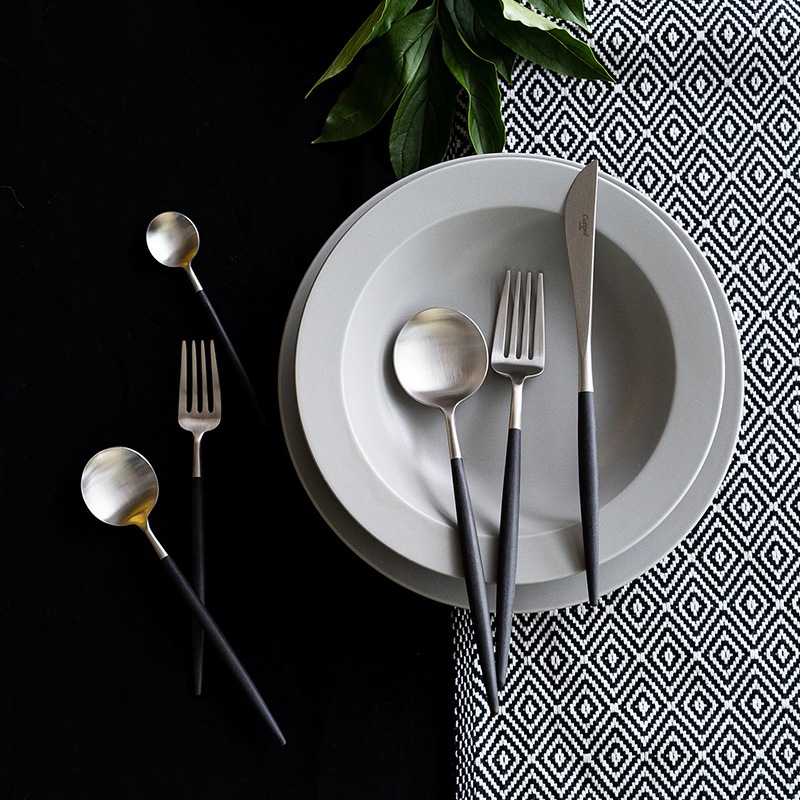 GOA Black デザートスプーン