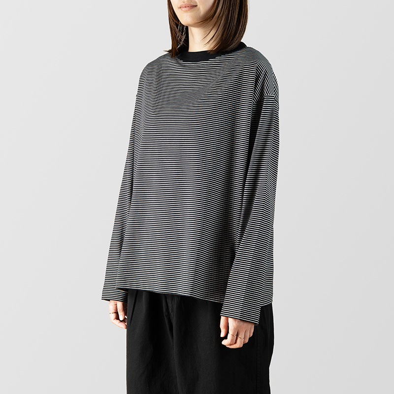 BOTTLE NECK L/S T-SHIRT