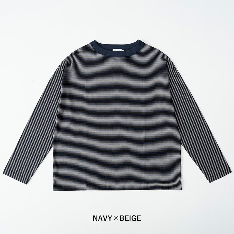 BOTTLE NECK L/S T-SHIRT