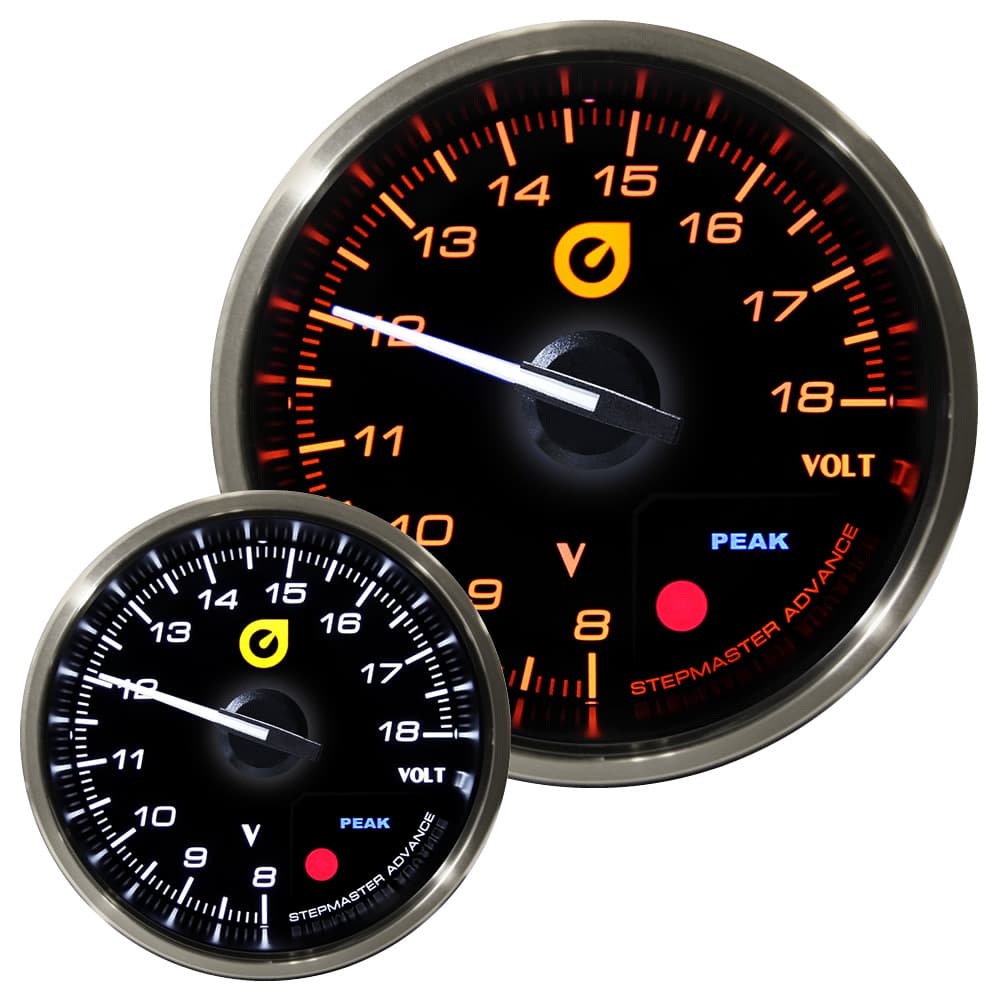 AUTOGAUGE】 オートゲージ 電圧計 日本製モーター 60mm 追加