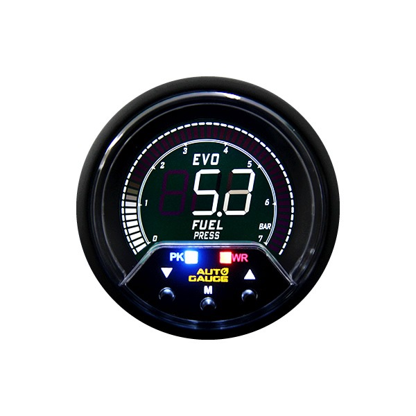 AUTOGAUGE】 オートゲージ 燃圧計 デジタルメーター 60Φ 車用