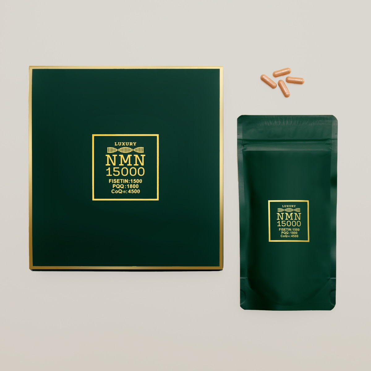 LUXURY NMN 15000 袋包装（2か月分）