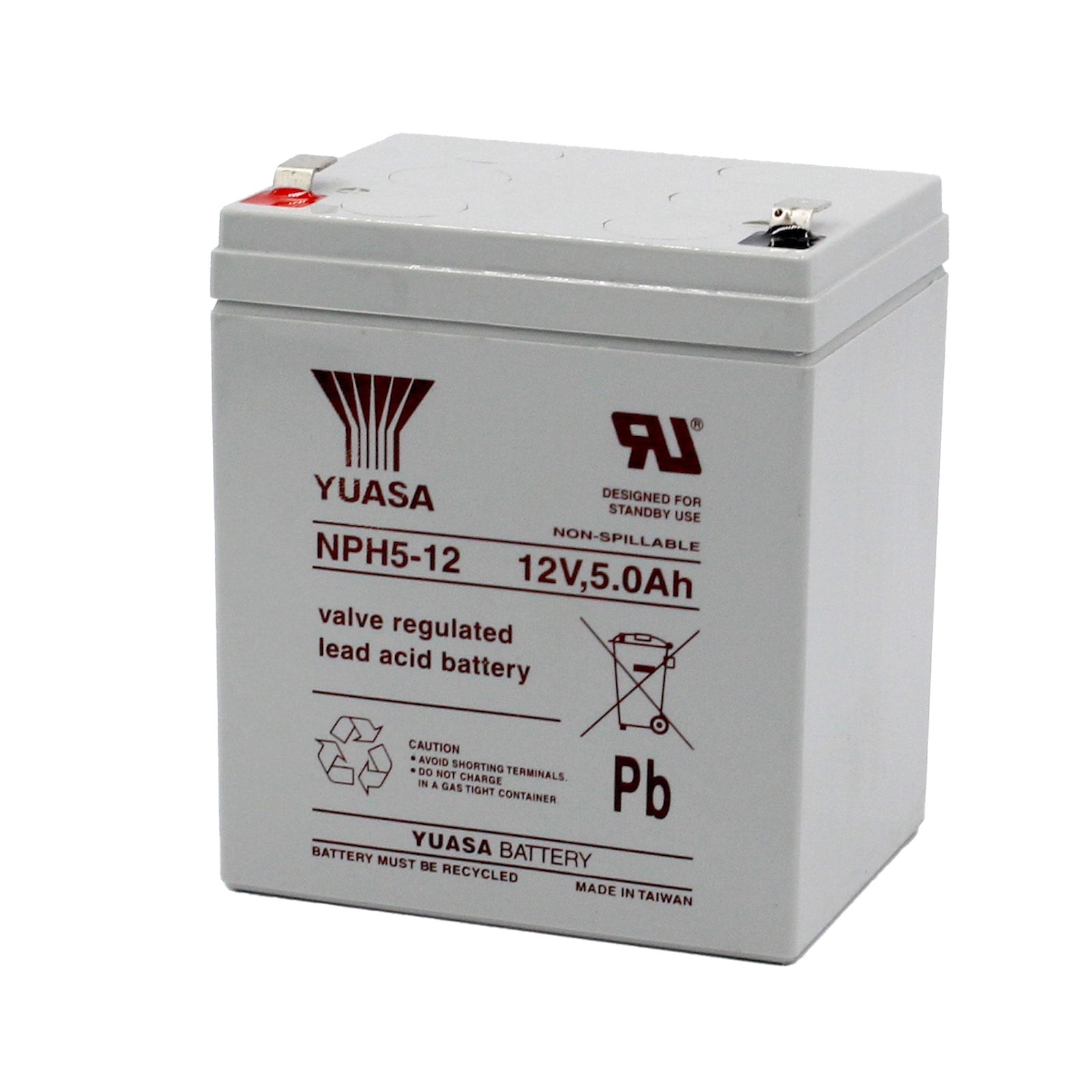 YUASA NPH5-12【互換 PXL12050 12SSP5 NPX-25 UB1250 FG20451 HF5-12