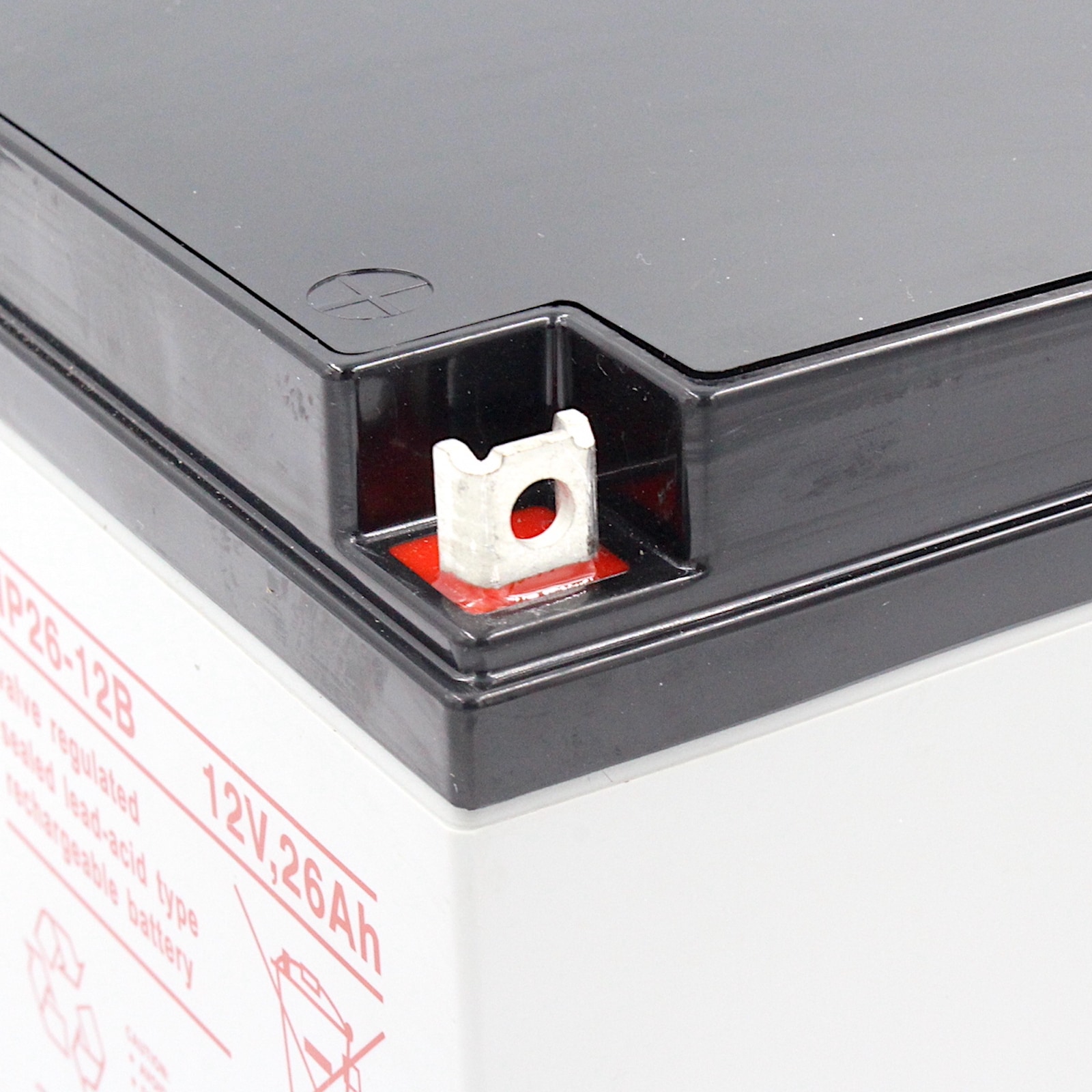 NEP　バッテリーケース2P仕様　NB-12　2個のセット YUASA NP26-12B 2個セット【互換 NP24-12B HP24-12 12M24 12SP26 EVX