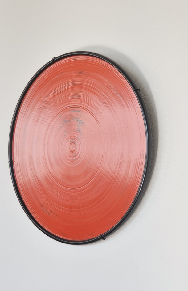 村瀬治兵衛 日の丸盆 （Lacquer tray, Negoro Style） | VR