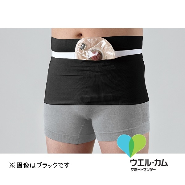 やわらかウエストチューブ・消臭　グレーモク　L
