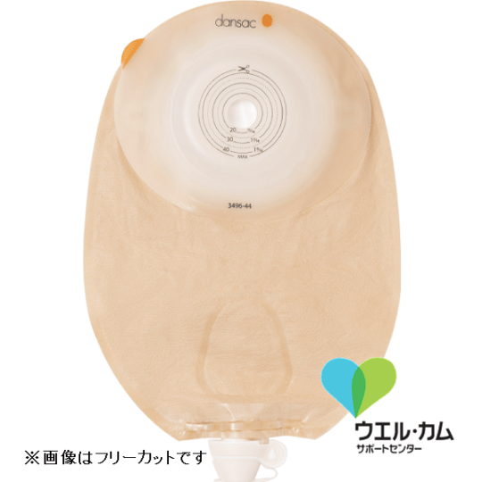 ノバライフ1 TRE ウロストミーフィット 透明 プレカット30mm