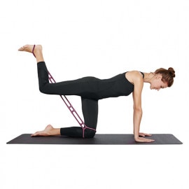 のび~るフィットネスバンド NF-350【6ループ構造で全身トレーニング・ストレッチ・美尻・リハビリに最適】TPR素材・軽量・自宅＆介護施設対応