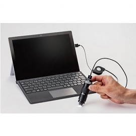 高性能血流スコープ TOKU Capillaro｜卓上＆ハンディ兼用｜最大510倍ズーム・USB接続・5モード搭載・指先/肌/頭皮の血流観察に対応・手振れ防止＆映像計測ソフト付き【日本製】