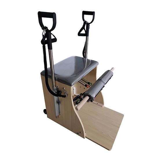 チェア REF-302｜ピラティス対応バランスチェア｜体幹強化・姿勢改善・下半身トレーニングに最適｜省スペース導入モデル