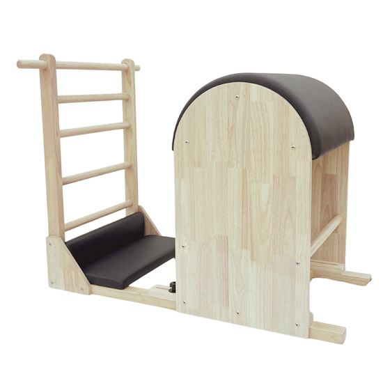 ラダーバレル REF-303｜背骨・体幹の柔軟性を高める本格ピラティス器具｜姿勢改善・体軸強化に最適｜省スペース対応バレルマシン