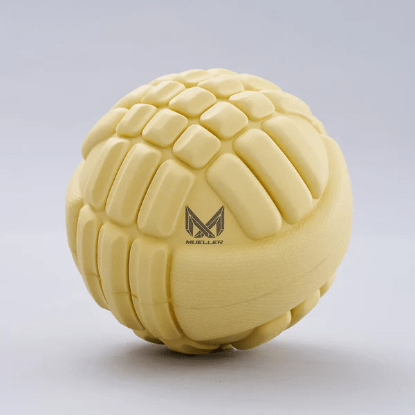 リカバリーケアボールEZ｜MUELLER公式 ソフト設計セルフケアボール｜4種表面デザイン＆約60g軽量で肩・腰・脚の筋膜リリースに最適