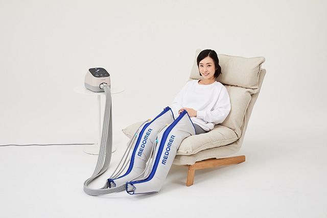 MEDO メドマー シリーズ（例: ドクターメドマー DM&#8209;4S）｜空気圧循環式エアマッサージ器｜脚部むくみ・血行促進に対応｜医療機器認証済