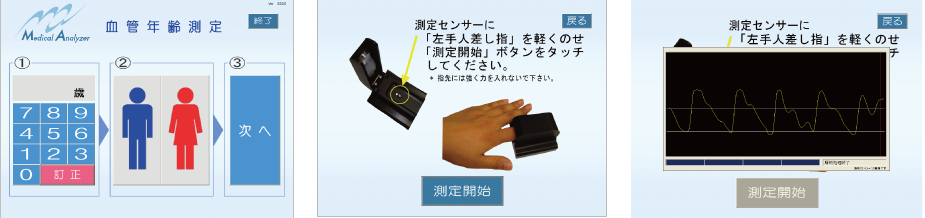 らくらくウエルネス｜脳年齢・血管年齢・健美痩を1台で測定できる多機能ヘルスチェック機器【非接触・簡単操作・セルフチェック可能なオールインワン健康測定マシン】