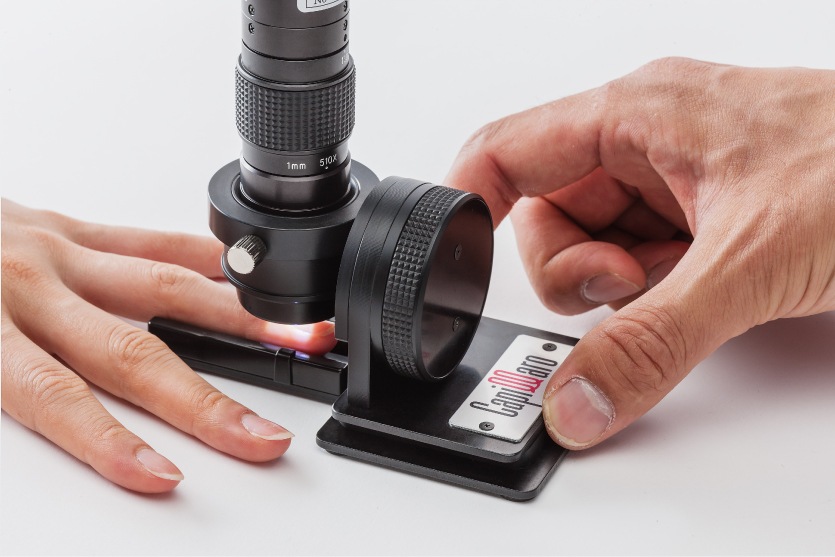 高性能血流スコープ TOKU Capillaro｜卓上＆ハンディ兼用｜最大510倍ズーム・USB接続・5モード搭載・指先/肌/頭皮の血流観察に対応・手振れ防止＆映像計測ソフト付き【日本製】