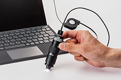 高性能血流スコープ TOKU Capillaro｜卓上＆ハンディ兼用｜最大510倍ズーム・USB接続・5モード搭載・指先/肌/頭皮の血流観察に対応・手振れ防止＆映像計測ソフト付き【日本製】