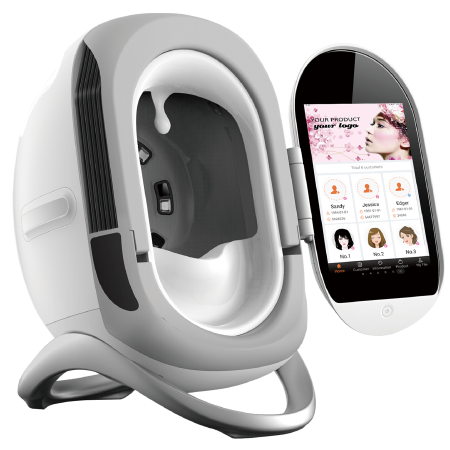 肌解析AI搭載 スマートミラープロ（Smart Mirror Pro）｜15.6インチ高精細モニター搭載・クラウド連携対応・肌年齢＆個別分析レポート・美容サロン向け業務用肌診断機器