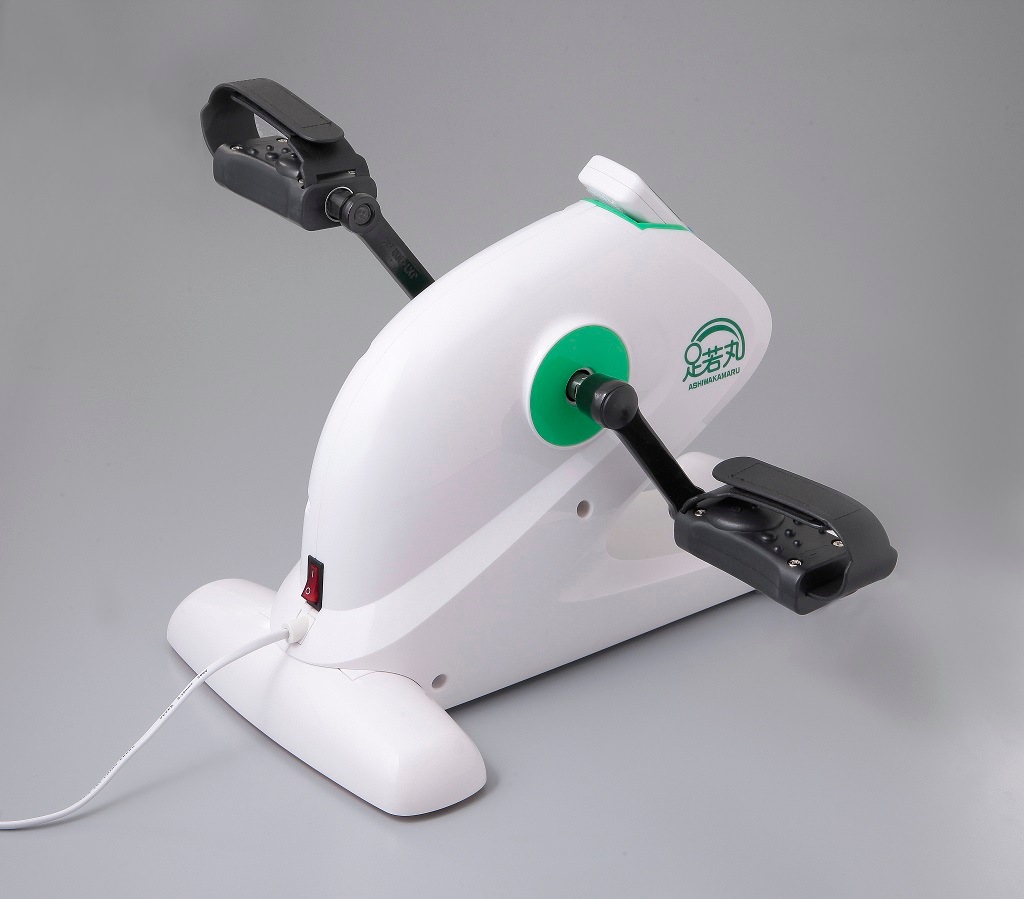 【電動ペダル運動機器 足若丸】高齢者の運動不足・歩行不足をサポート！家庭で手軽にクルクル運動｜リハビリ・介護予防に最適な自動回転アシスト付きトレーニングマシン