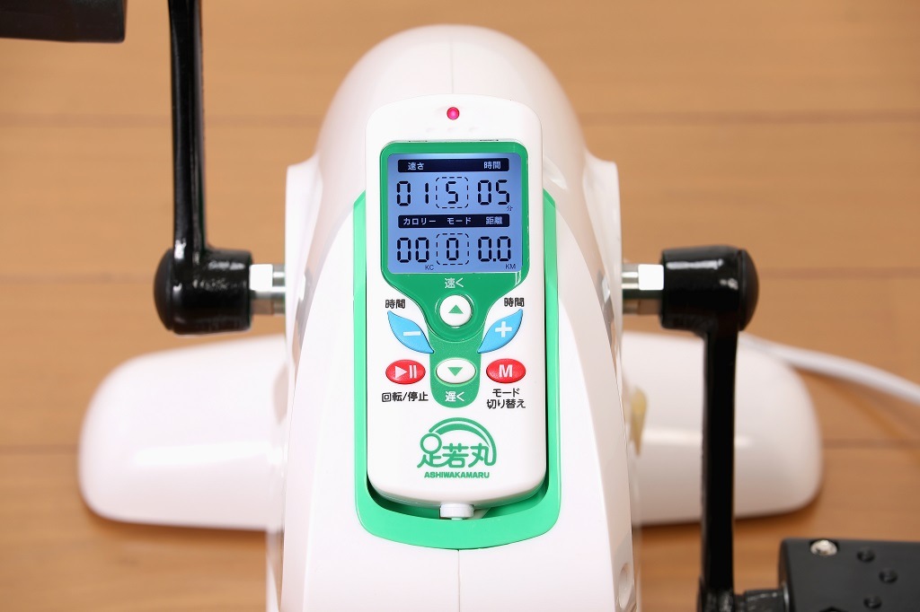 【電動ペダル運動機器 足若丸】高齢者の運動不足・歩行不足をサポート！家庭で手軽にクルクル運動｜リハビリ・介護予防に最適な自動回転アシスト付きトレーニングマシン