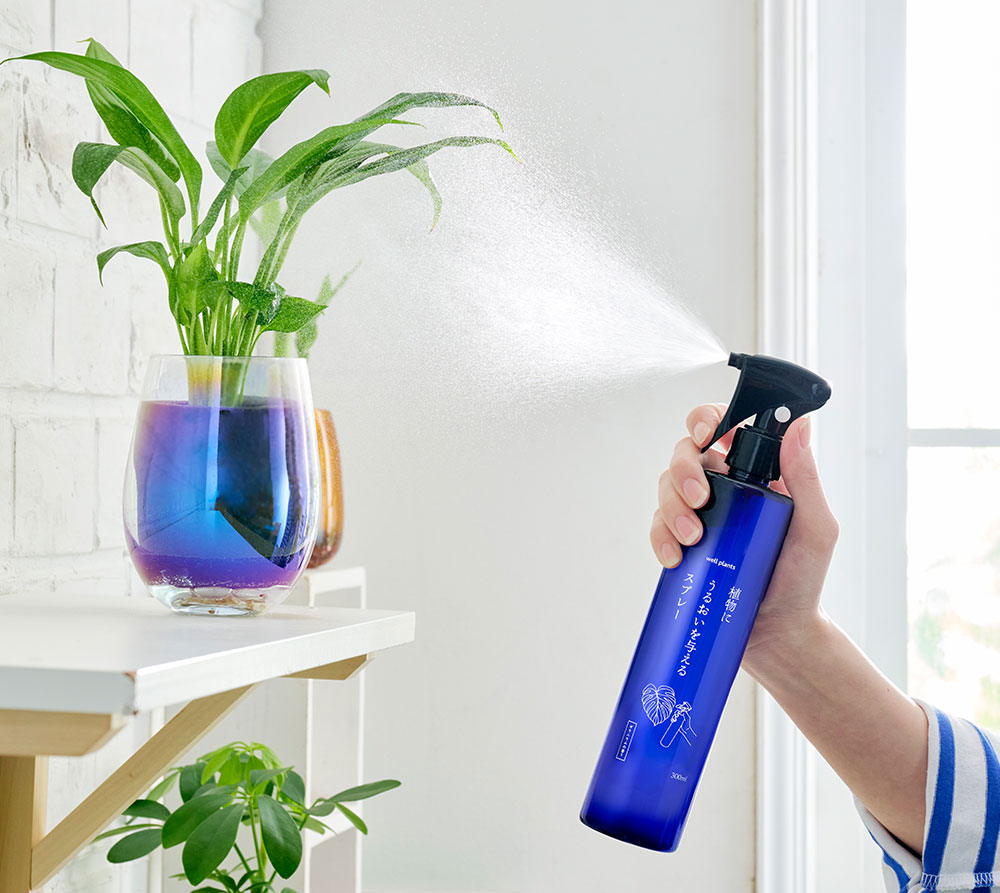 well plants 植物にうるおいを与えるスプレー 300ml ゼラニウムの香り