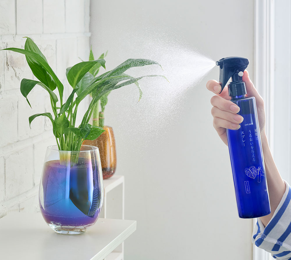 well plants 植物にうるおいを与えるスプレー 300ml ゼラニウムの香り