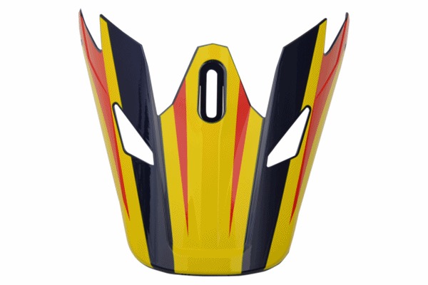'18 SECTOR RICOCHET ヘルメット用バイザー NAVY/YELLOW THOR