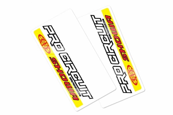 PROCIRCUIT フォークプロテクター：SHOWA 左右2枚セット