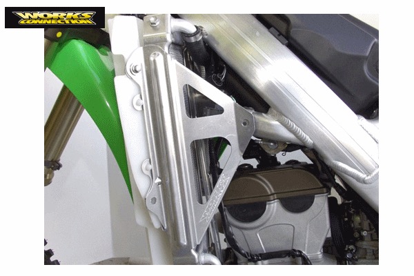 【KXF250 '10～'16】ラジエーターブレース WORKSCONNECTION＜アウトレット商品：送料無料対象外　返品交換不可＞