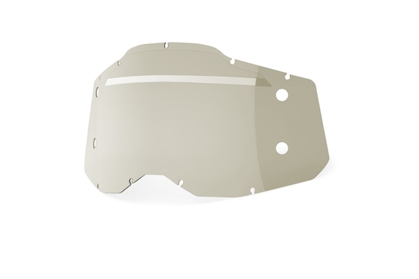 100% FORECAST2 ・ACCURI2 FORECAST・STRATA2 FORECAST ゴーグル用 スモーク アンチフォグレンズ（突起なし）