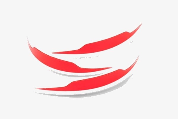 【キッズ】 100% FORECAST2 ロールオフゴーグル用　マッドフラップ 3枚入り