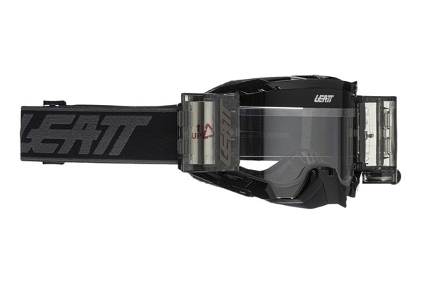 VELOCITY 5.5 ロールオフ ゴーグル ブラック LEATT