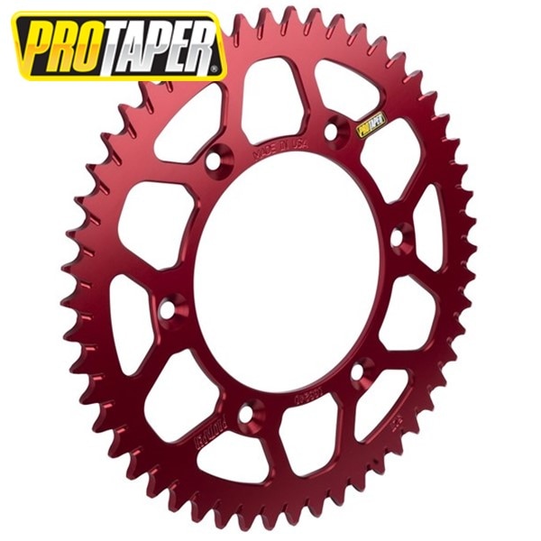 CRF250R/450R　04～25用 リア PROTAPER スプロケット：レッド